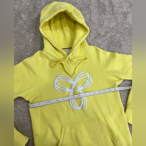 TNA BALTIC LOGO YELLOW HOODIE SIZE XS - Picture 8 of 12